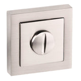 Senza Pari WC Turn and Release on Square Rose - Satin Nickel - Each