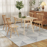 HOMCOM Modern Area Rug, Geometric Pattern Non-Slip Washable Rug, Soft Floor Carpet for Living Room, Bedroom, Dining Room, Home Office, 290 x 200 cm, Multi-Coloured