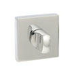 Senza Pari WC Turn and Release *for use with ADBCE* on Flush Square Rose - Polished Chrome - Each