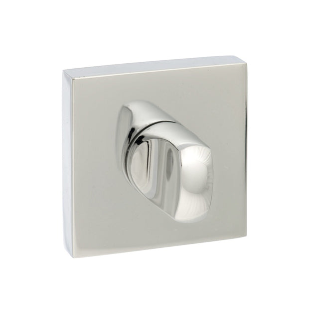 Senza Pari WC Turn and Release *for use with ADBCE* on Flush Square Rose - Polished Chrome - Each