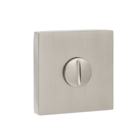 Senza Pari WC Turn and Release *for use with ADBCE* on Flush Square Rose - Satin Nickel - Each