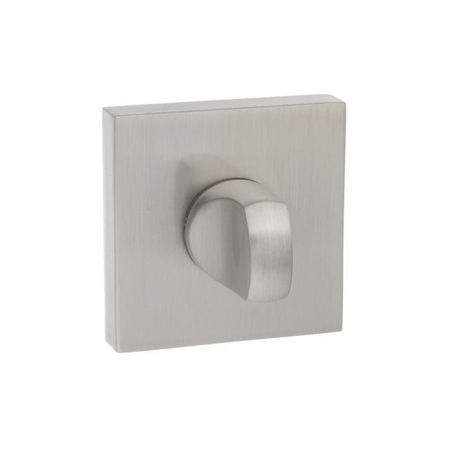 Senza Pari WC Turn and Release *for use with ADBCE* on Flush Square Rose - Satin Nickel - Each