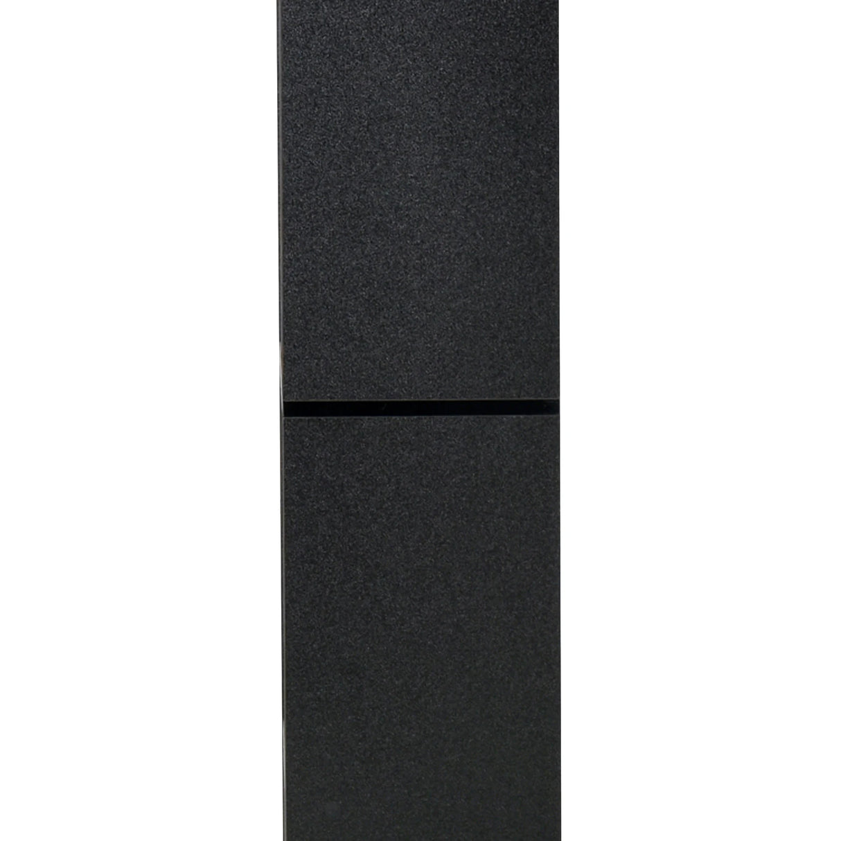 HOMCOM 8-Tier Freestanding Bookcase w/ Melamine Surface Anti-Tipping Foot Pads Home Display Storage Grid Stand Bedroom Living Room Furniture Modern Style - Black