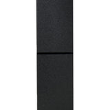 HOMCOM 8-Tier Freestanding Bookcase w/ Melamine Surface Anti-Tipping Foot Pads Home Display Storage Grid Stand Bedroom Living Room Furniture Modern Style - Black