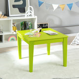 25.5 Inch Square Kids Activity Play Table-Green