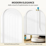 HOMCOM 2-Door Sideboard Storage Cabinet - White