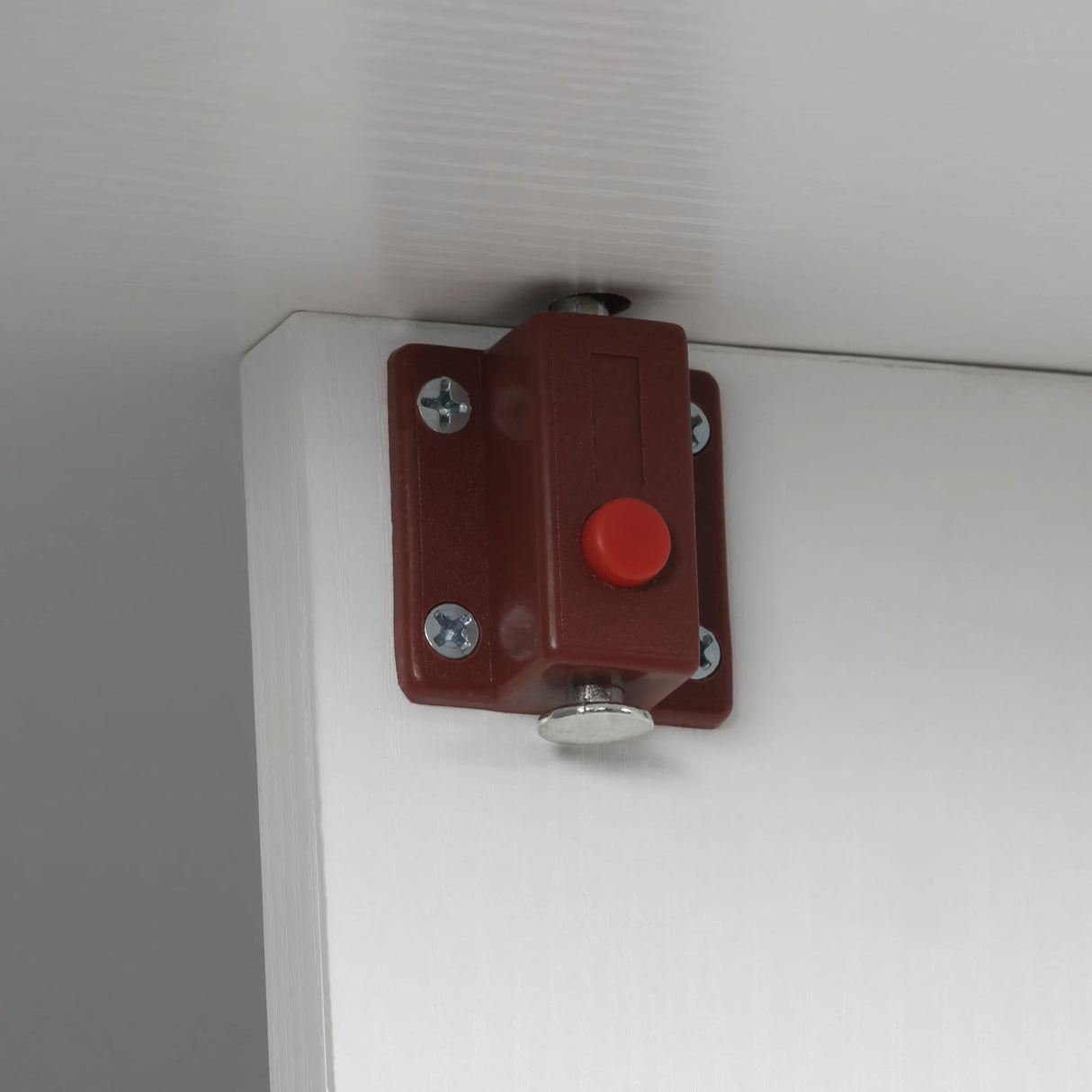 HOMCOM Four-Person Drop Leaf Dining Table - White