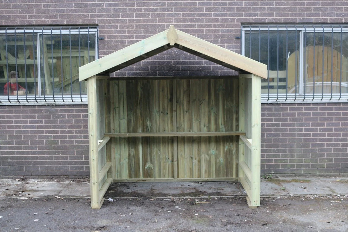 LARGE SMOKING SHELTER (APEX ROOF)