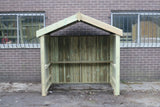 LARGE SMOKING SHELTER (APEX ROOF)