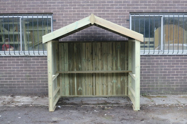 LARGE SMOKING SHELTER (APEX ROOF)