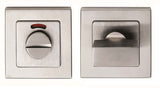 TURN & RELEASE - 5MM SPINDLE - PUSH-ON SQUARE ROSE_x005F
 - SATIN STAINLESS STEEL - SET