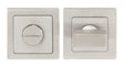 TURN & RELEASE - 5MM SPINDLE - PUSH-ON SQUARE ROSE_x005F
 - SATIN STAINLESS STEEL - SET