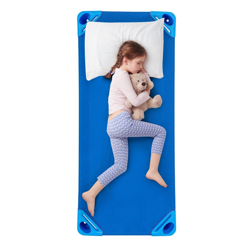 Stackable Daycare Cot with Easy Lift Corner & Detachable Oxford Cloth