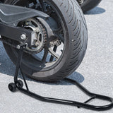 Motorcycle repair stand rear wheel Professional motorcycle stand at the rear with rubber mount