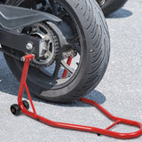 Assembly stand motorcycle jack motorcycle stand racing stand front/rear red