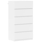 HOMCOM Chest of Drawers, 5-Drawer Storage Cabinets, Modern Dresser, Storage Drawer Unit for Bedroom