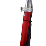 HOMCOM Foldable Electric Scooter for Teens Over 7 years old 12V Battery 120W-Red