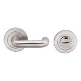 STEELWORX DISABLED THUMBTURN & RELEASE 50MM X 6MM WITH INDICATOR - SATIN STAINLESS STEEL - SET