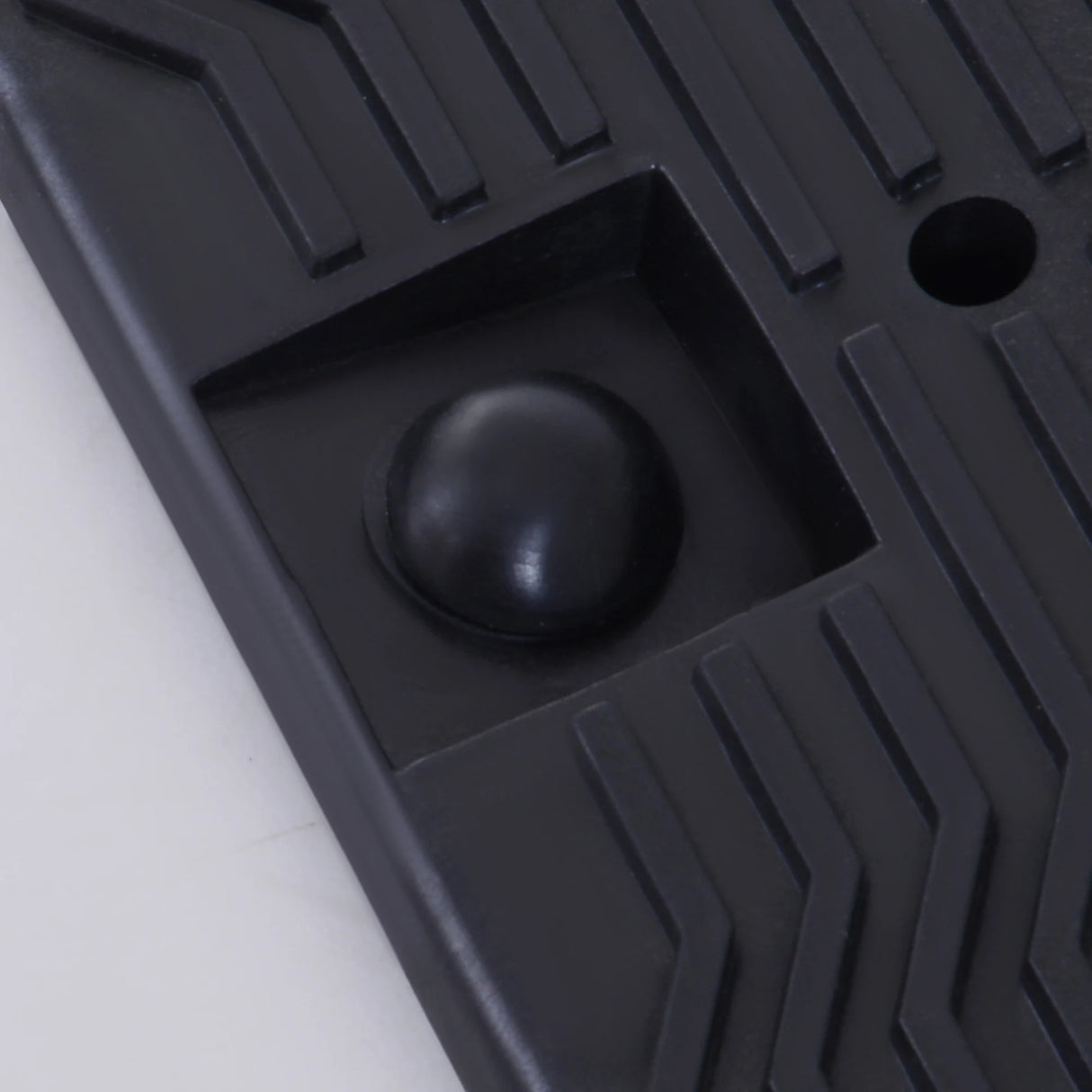 DURHAND 2 Pieces Car Ramps Heavy Duty 2.5 Ton Motorhome Levelling Ramps, Plastic Garage Workshop Car Lift, Portable Automotive Vehicle Campervan Car Ramp, Black