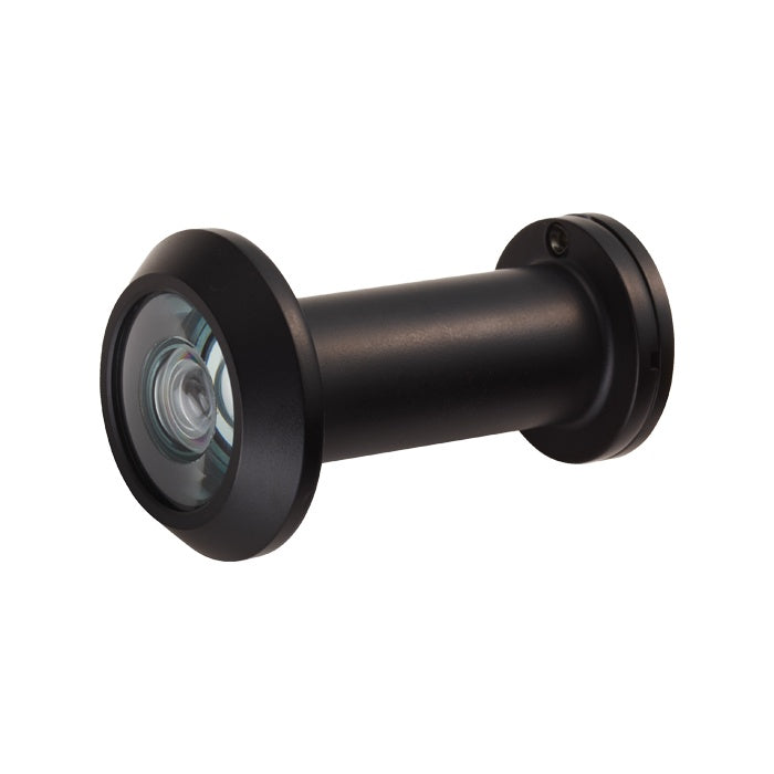 DOOR VIEWER - 180 DEGREE - CRYSTAL LENS_x005F
 - MATT BLACK - EACH