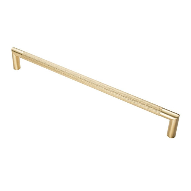 20MM DIA. CROWN KNURLED PULL HANDLE - 450MM C/C - BOLT THROUGH FIXING_x005F
 - SATIN PVD - EACH