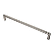 20MM DIA. CROWN KNURLED PULL HANDLE - 450MM C/C - BOLT THROUGH FIXING_x005F
 - SATIN STAINLESS STEEL - EACH