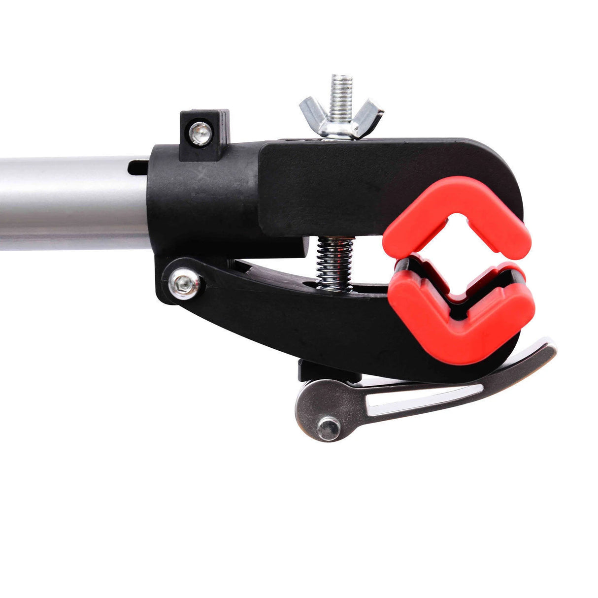 HOMCOM Bike Repair Stand Workstation, Bicycle Maintenance Workstand, Height Adjustable, with Tool Tray & 360 Rotating Adjustable Clamp for Home Mechanic Workshop