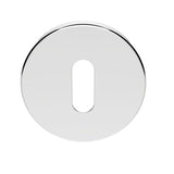 ESCUTCHEON - LOCK PROFILE ON CONCEALED FIX PUSH ON ROUND ROSE - POLISHED CHROME - 52MM - EACH