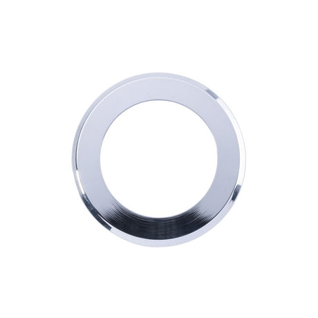 ROUND SZM OUTER ROSE COVER PACK - POLISHED CHROME - PAIR