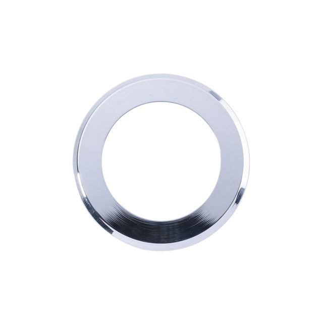 ROUND SZM OUTER ROSE COVER PACK - POLISHED CHROME - PAIR