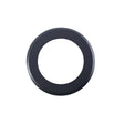 ROUND SZM OUTER ROSE COVER PACK - MATT BLACK - PAIR