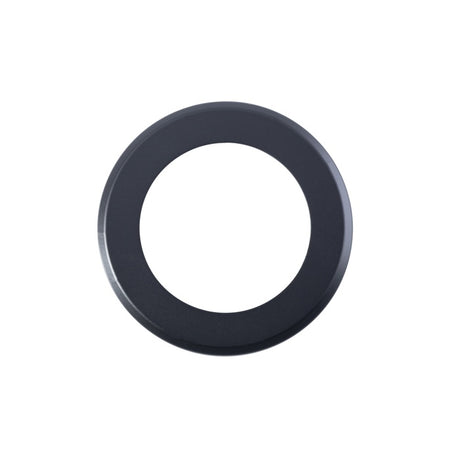 ROUND SZM OUTER ROSE COVER PACK - MATT BLACK - PAIR