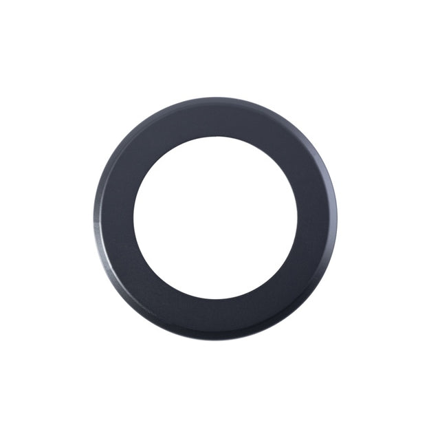 ROUND SZM OUTER ROSE COVER PACK - MATT BLACK - PAIR