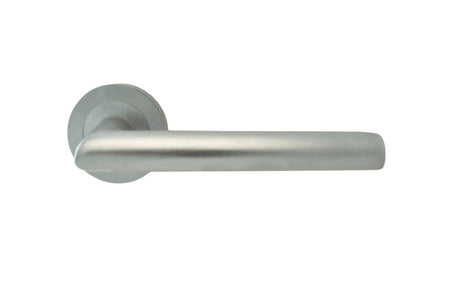 SEROZZETTA MORADO LEVER ON ON CONCEALED FIX ROUND ROSE - SATIN CHROME - 50MM DIA - PAIR