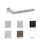 Tupai Rapido RetaLine Tavira Lever Door Handle on Concealed Round Rose - Pearl Black - Set