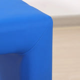 HOMCOM 2 In 1 Toddler Sofa Chair,  48 x 44 x 41 cm, for Game Relax Playroom, Blue