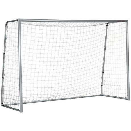 SPORTNOW 10ft x 6.5ft Football Goal, Football Net for Garden with Ground Stakes, Quick and Simple Set Up