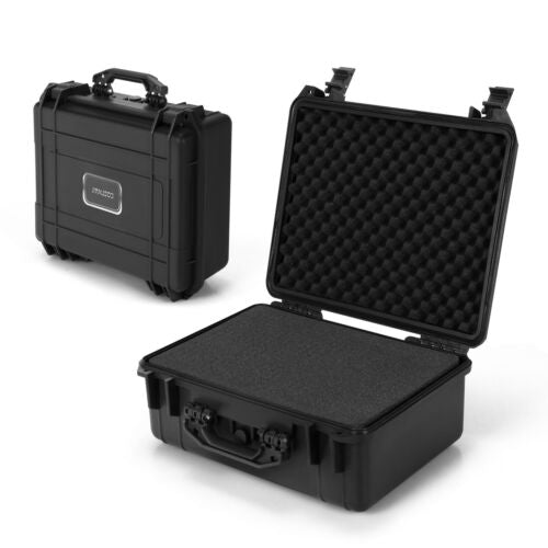 Portable Waterproof Hard-Shell Dry Box with Customizable Foam Insert