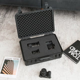 Portable Waterproof Hard Case with Customizable Fit Foam-45 x 34 x 18 cm