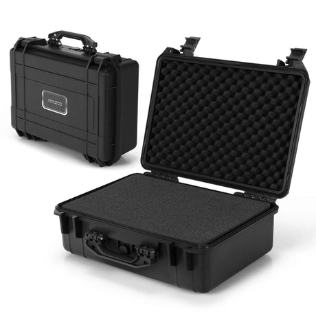 Portable Waterproof Hard Case with Customizable Foam Inser for Electronics