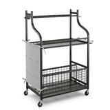 Garden Tool Organizer with Storage Bag for Long Handle Tool Storage
