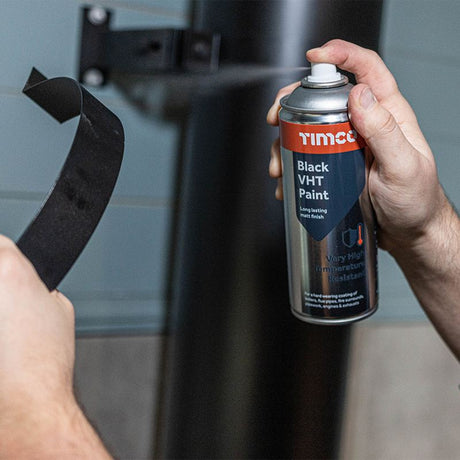 TIMCO VHT Paint Black - 380ml