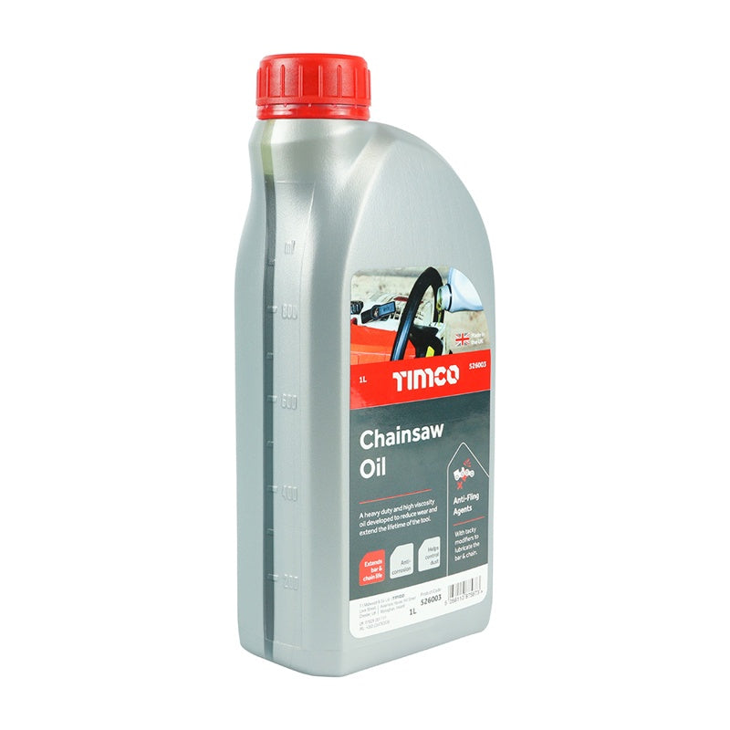 TIMCO Chainsaw Oil, Premium Anti-Fling Lubricant - 1L