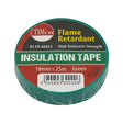 10 x TIMCO PVC Insulation Tape Green - 25m x 18mm