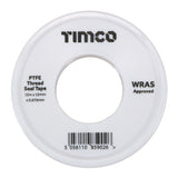 10 x TIMCO PTFE Thread Seal Tape - 12m x 12mm