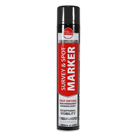 TIMCO Survey & Spot Marker Black - 750ml