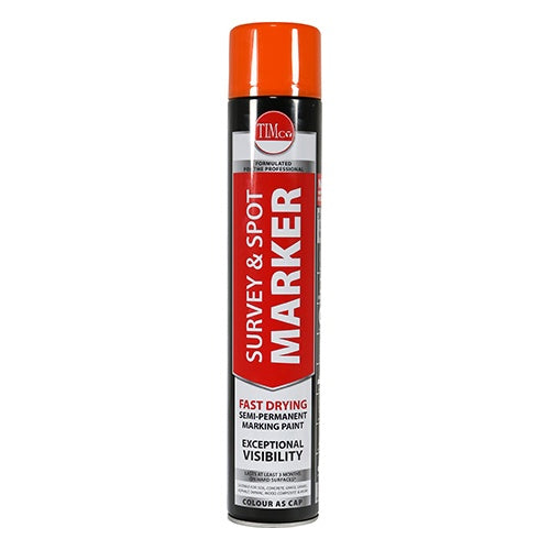 TIMCO Survey & Spot Marker Orange - 750ml