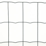 PawHut 0.6M x 10M Chicken Wire Mesh Roll Rabbit Poultry Animal Fence PVC Coated Steel Metal Garden Netting Fencing