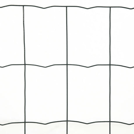 PawHut 0.6M x 10M Chicken Wire Mesh Roll Rabbit Poultry Animal Fence PVC Coated Steel Metal Garden Netting Fencing