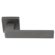 TECHNA LEVER ON CONCEALED FIX SQUARE ROSE ANT (ANTHRACITE) - Anthracite - PAIR
